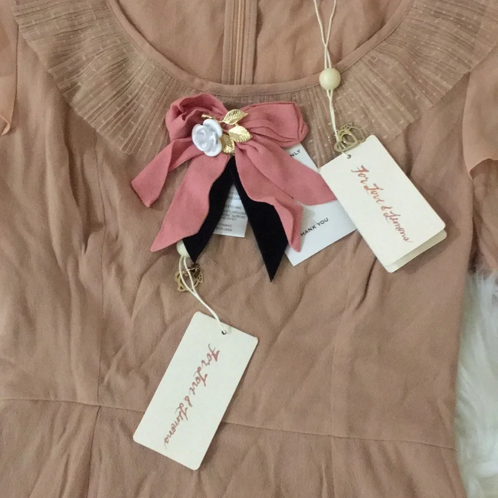 For Love & Lemons Esme Pin and Dress XS NWT - Picture 5 of 7